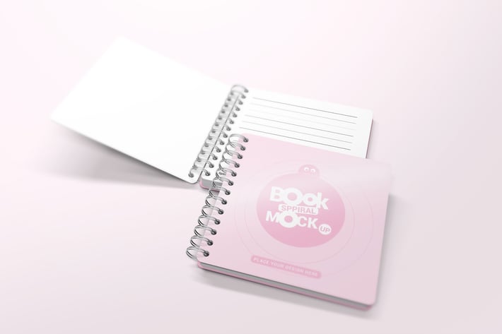 Spiral Book Mockups 2