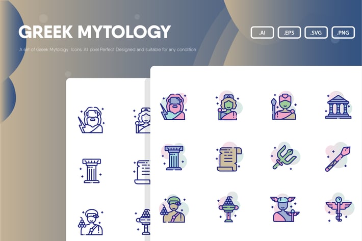 Greek Mythology Icon Pack