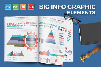 Clean Infographics