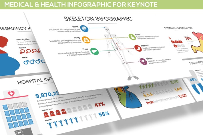 Medical & Health Infographic for Keynote