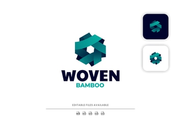 Woven Gradient Logo
