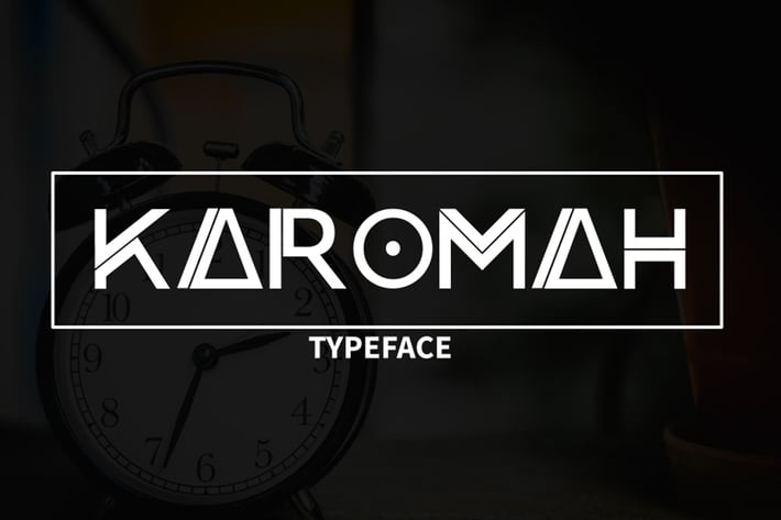Karomah Typeface Font