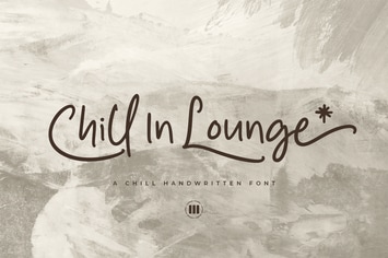 Chill In Lounge - A Chill Handwritten Font