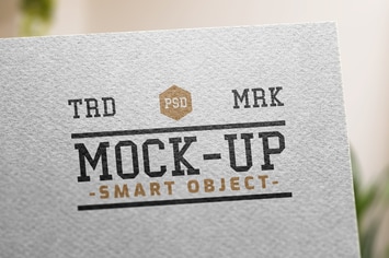 YDM Logo Mockup on Paper