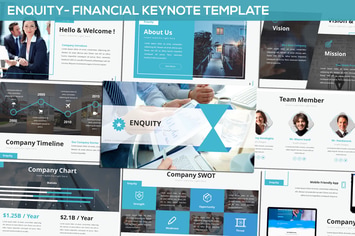 Enquity - Financial Keynote Template