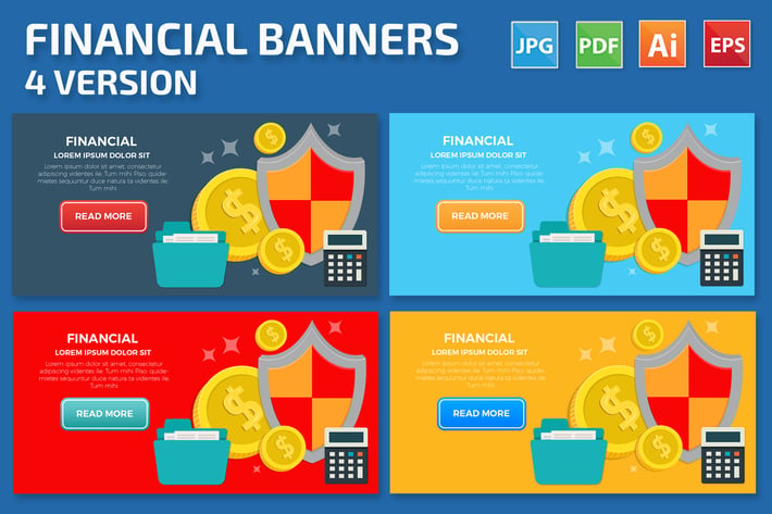 Financial Banners Design
