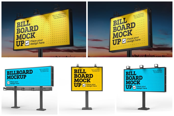 Billboard Mockup Set