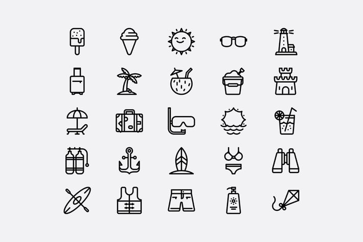 25 Summertime icons