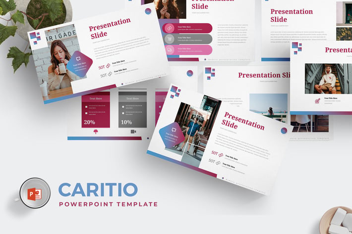 Caritio - Powerpoint Template