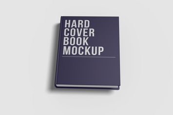 A5 Hard Cover Book Mokcup