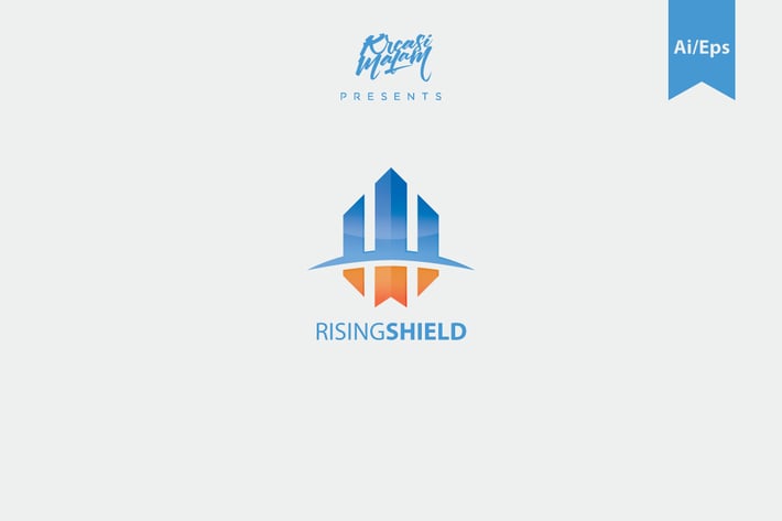 Rising Field Logo Template