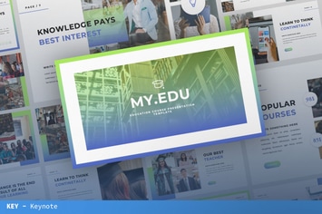 My.Edu Keynote Presentation Template