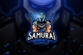 Samurai Knight - Mascot & Esport Logo