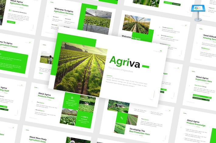 Agriva - Agriculture Keynote Template
