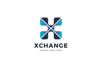 X Letter Logo Template