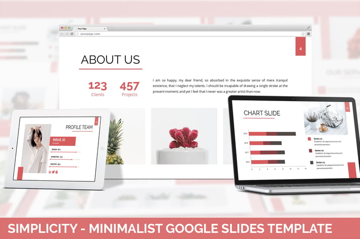 Simplycity - Minimalist Google Slides Template