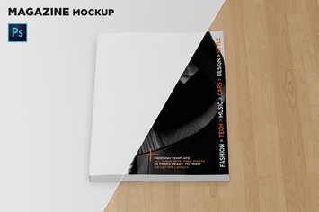 Magazine Cover Mockup