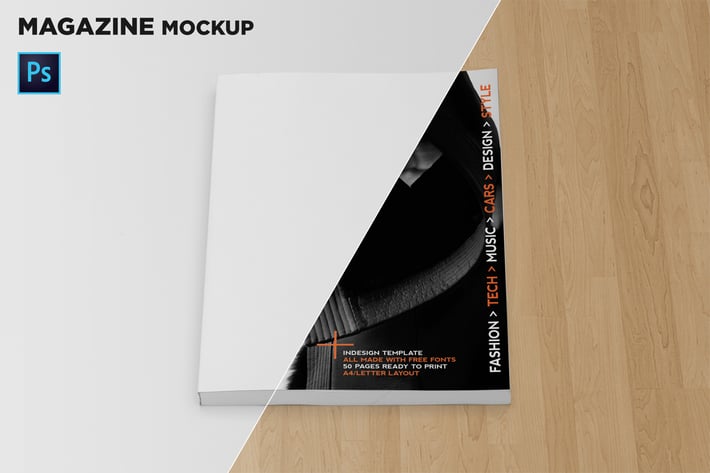 Magazine Cover Mockup