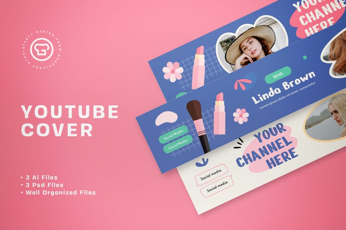 Youtube Cover Beauty Vlogger 
