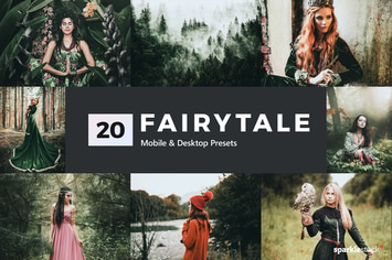 20 Fairytale Lightroom Presets & LUTs