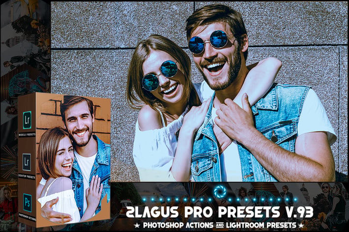 PRO Presets - V 93 - Photoshop & Lightroom
