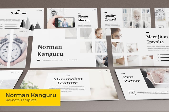 Norman Kanguru - Keynote Template