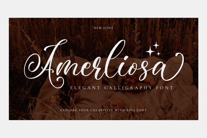 Amerliosa - Elegant Font