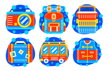 Holiday Vector Graphic Elements