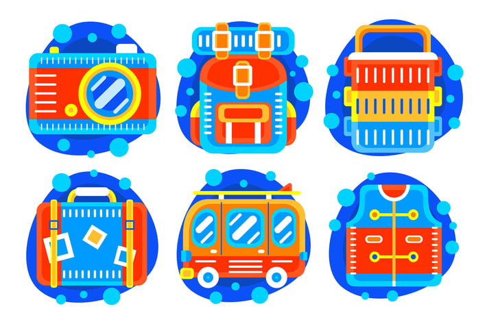 Holiday Vector Graphic Elements