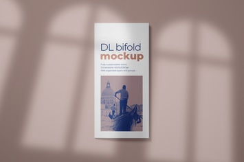 DL Bifold Brochure Mockup