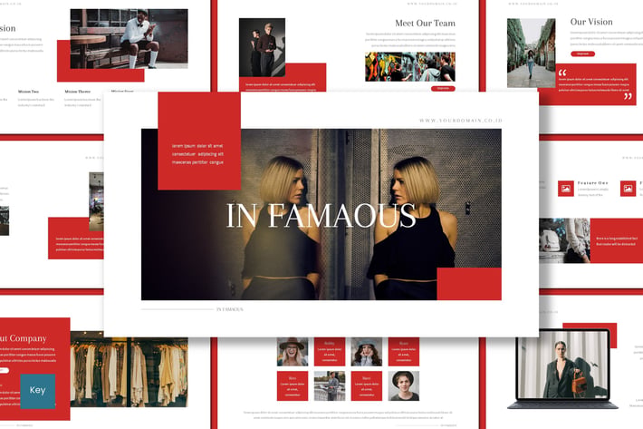 Infamous - Keynote Template