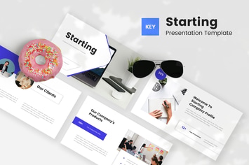 Starting - Company Profile Keynote Template