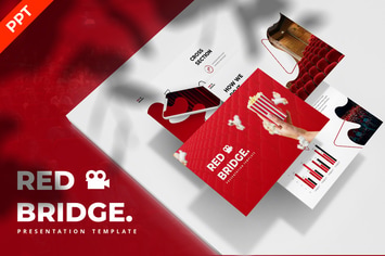 Red Bridge - Cinema Powerpoint Template