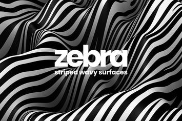Striped Wavy Surfaces