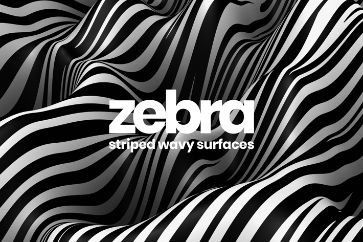 Striped Wavy Surfaces