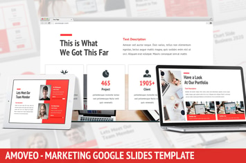 Amoveo - Marketing Google Slides Template