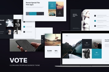 VOTE Business Minimal Template (Keynote)