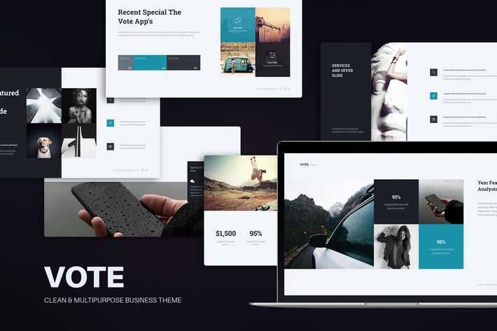 VOTE Business Minimal Template (Keynote)
