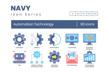 Automation Technology Icons