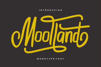 Moolland | Monotype Script Font