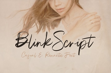 Blink Handwritten Script
