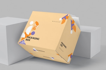 7 Packaging Box Mockups