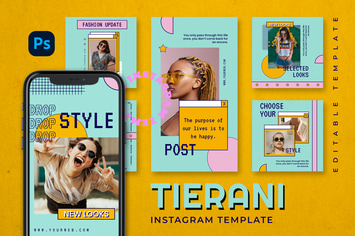 Tierani - Retro Instagram Stories and Post