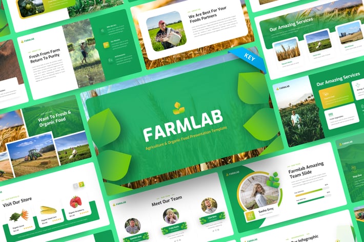 Farmlab - Agriculture & Organic Food Keynote