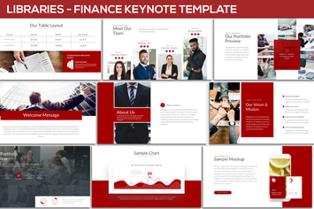 Libraries - Finance Keynote Template
