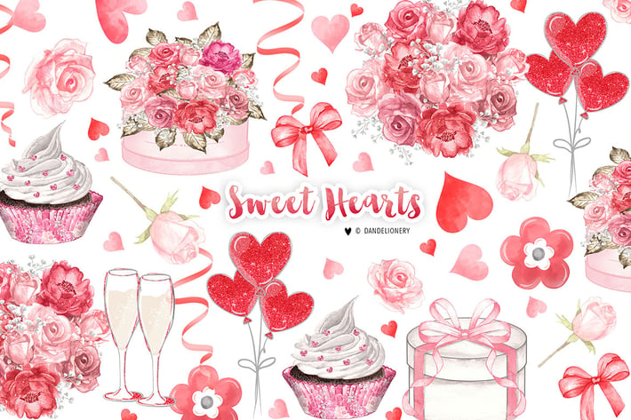 Sweet Hearts design