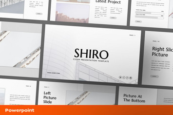 Shiro Powerpoint Presentation Template 