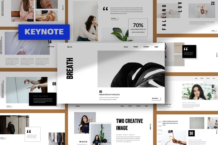 Breath Keynote Template