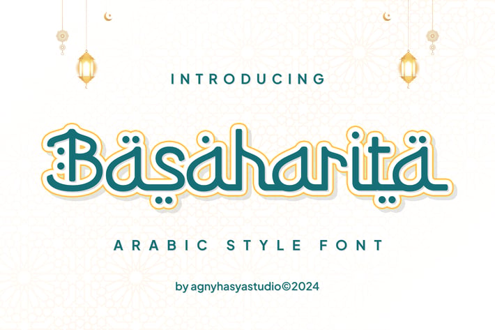 Basaharita - Arabic Style Font