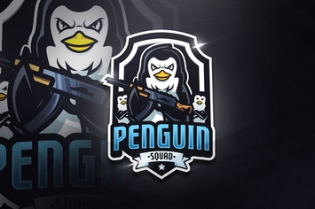 Penguin Squad - Mascot & Esport Logo